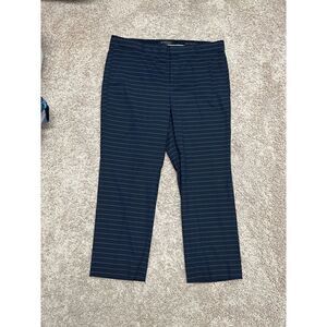 Banana Republic Navy pin stripe suit dress pants Ryan size 16 S